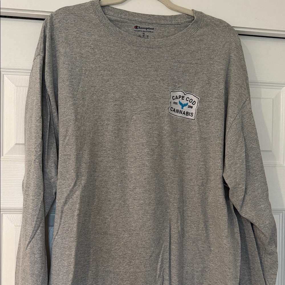 Champion Heather Gray Long Sleeve Tee